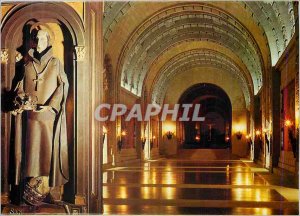 Modern Postcard Santa Cruz del Valle de Los Caidos Crypt Basilica Detail