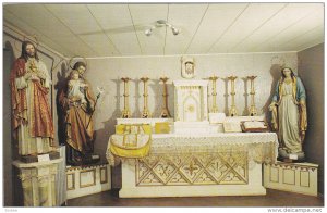 Interior,   San Miguel Church,  Sante Fe,  New Mexico,   40-60s