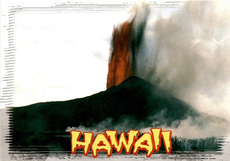 Discover Kilauea Volcano: Hawaii's Natural Wonder! postcard