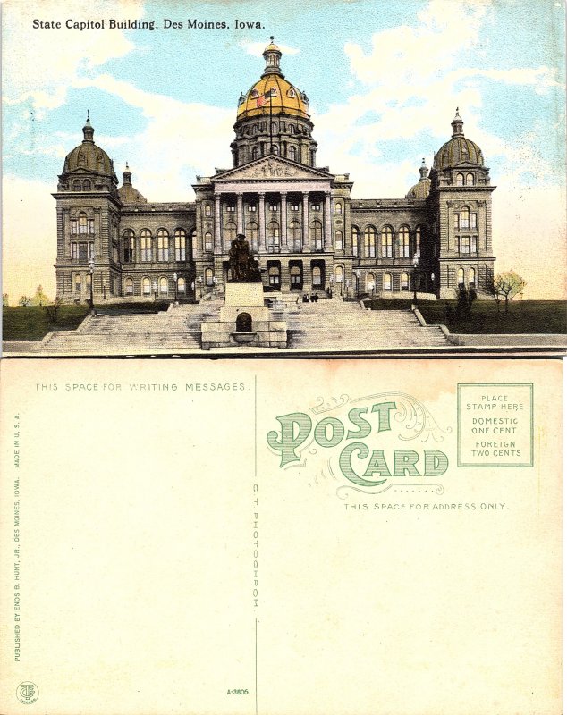 State Capitol Buidling, Des Moines, Iowa