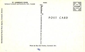 Canada - ON, Brockville to Cornwall. St. Lawrence River