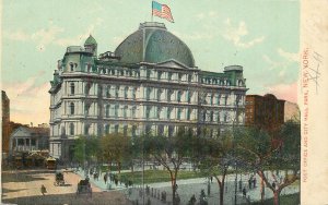 United States New York Post Office and city hall