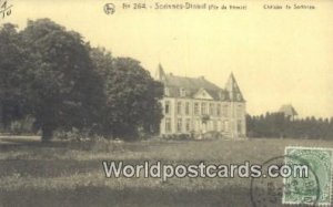 Sorinnes Dinant Pce de Namur Chateau de Sorinnes, Belgium 1920 Stamp on front 