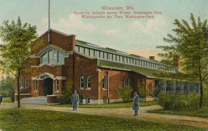 Milwaukee WI, Wisconsin - Winter Home for Animals at Washington Park Zoo - DB