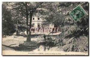 Old Postcard Fontenay le Comte I Garden City Hotel