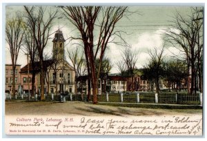 1906 Colburn Park Roadside Lebanon New Hampshire NH Posted Vintage Postcard`