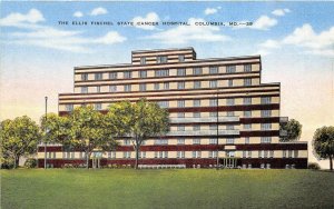 Columbia Missouri 1940-50s Postcard Ellis Fischel State Cancer Hospital