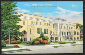 Saunders Memorial Hospital Florence South Carolina Unused c1930s