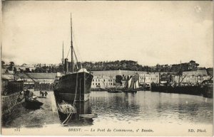 CPA BREST - Le Port de COmmerce (143207)