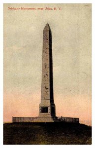 Postcard MONUMENT SCENE Utica New York NY AR1099