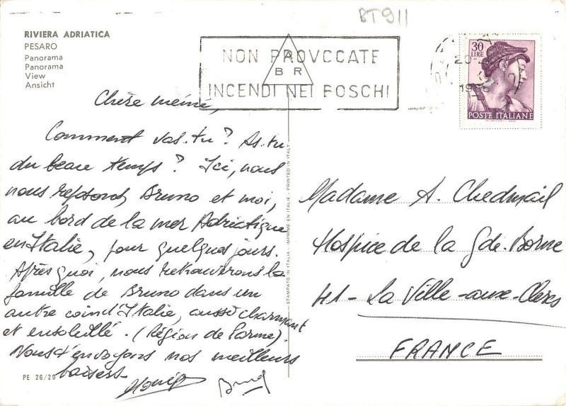 BT0911 Pesaro panorama       Italy