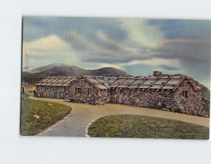 Postcard Trail Ridge Museum And Post Office At Fall River Pass, Colorado