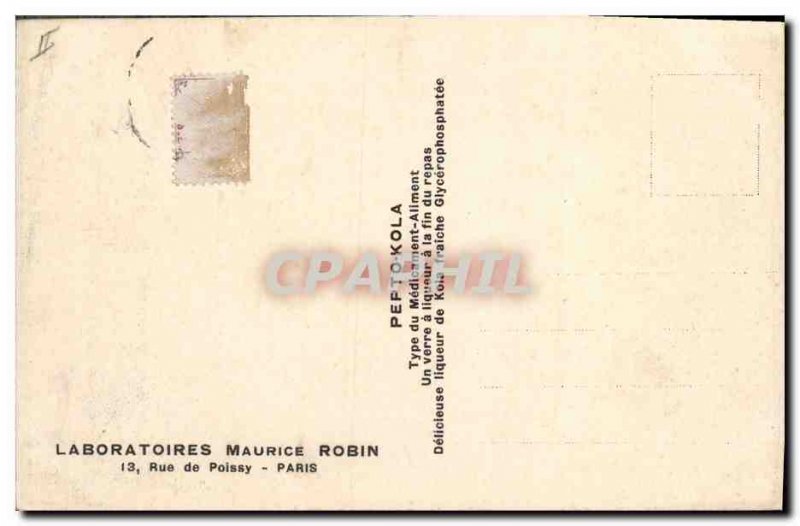 Postcard Old water mill mill Advertisement Laboratories Maurice Robin Rue de ...