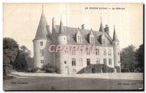 Old Postcard Le Donjon Le Chateau