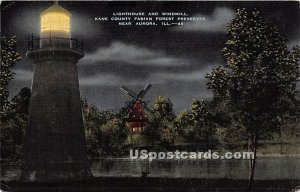 Lighthouse & Windmill, - Aurora, Illinois IL  