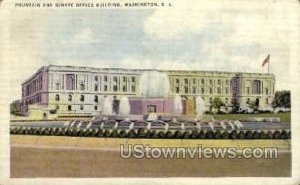 Fountain & Senate Office Building, District Of Columbia