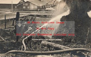 OR, Wheeler, Oregon, RPPC, Mining Scene, Sluicing Operation, Miners