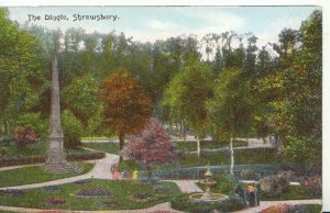 Shropshire Postcard - The Dingle - Shrewsbury - Ref TZ1337