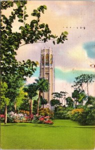 Magnificient Singing Tower Lake Wales Florida Fl Jacksonville Cancel Pm Postcard 