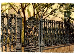 LA - New Orleans. Cornstalk Fence on Royal Street