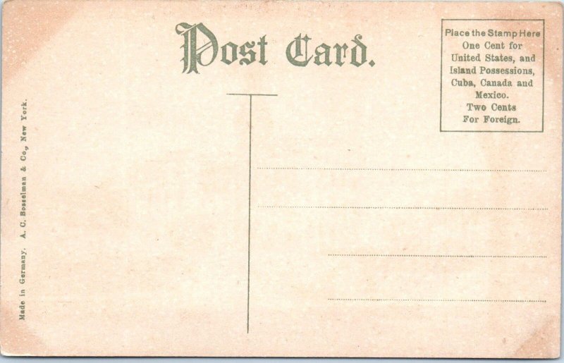 OMAHA, NE Nebraska    OMAHA HIGH SCHOOL    c1910s     Postcard