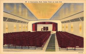 A Convention Hall, Cedar Point on Lake Erie Antique Postcard (T3508)