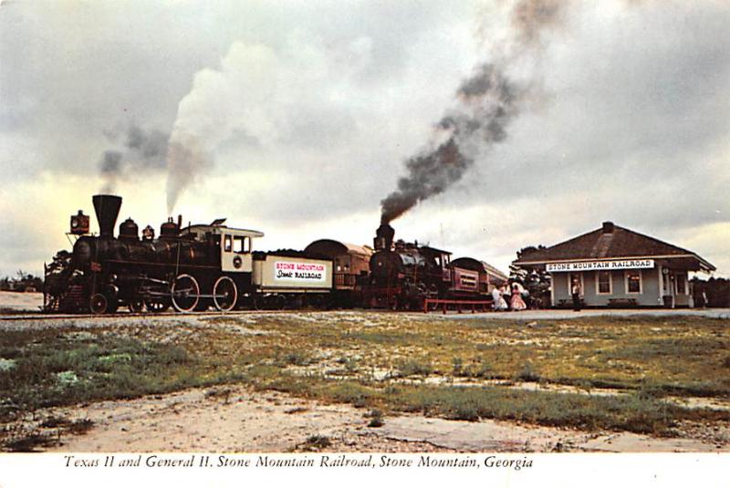 Texas II & General II, Stone Mountain Railroad - Stone Mountain, Georgia