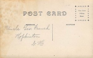 Black and White Photo Cow Postcard