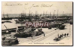 Marseille - The Courier - The Joliette - Old Postcard