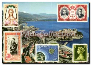 Postcard The Old Principality of Monaco General view of Monaco and Monte Carl...