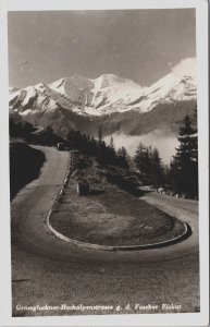 Austria Grossglockner Hochalpenstrasse Großglockner Vintage RPPC C137