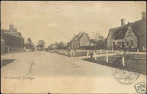 warks, HILLMORTON Village, Rugby, Street Scene (1906)