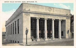 Lehigh Valley National Bank, Bethlehem, PA., Early Postcard, Unused