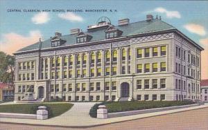 Central Classical High School Building Manchester New Hampshire