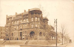 Washington D.C. Fairmont Seminary Building Real Photo Vintage Postcard U5390