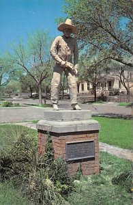 Famed cowboy statue Dodge City Kansas  