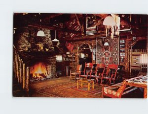 Postcard Pahaska Tepee Lounge Cody Wyoming USA