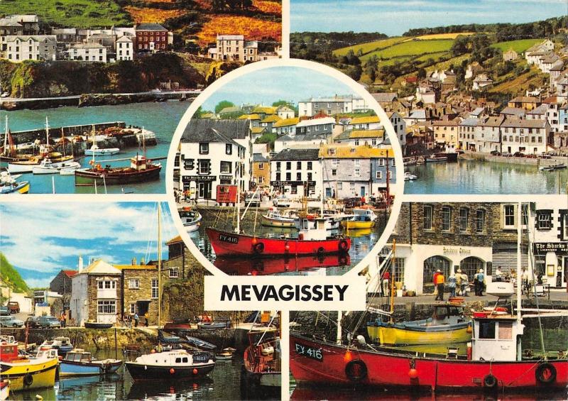 BR89593 mevagissey cornwall ship bateaux  uk