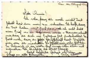 Postcard Old Vienna Johann Strauss denkmal