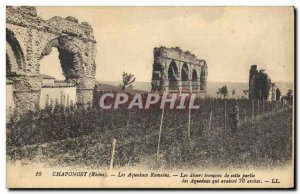 Old Postcard Chaponost The Roman Aqueducts