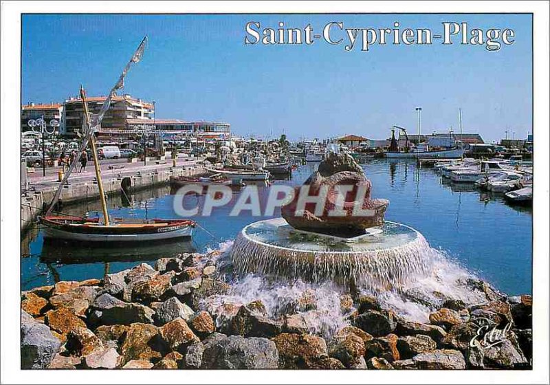 Postcard Modern Saint Cyprien Pyrenees Orientales