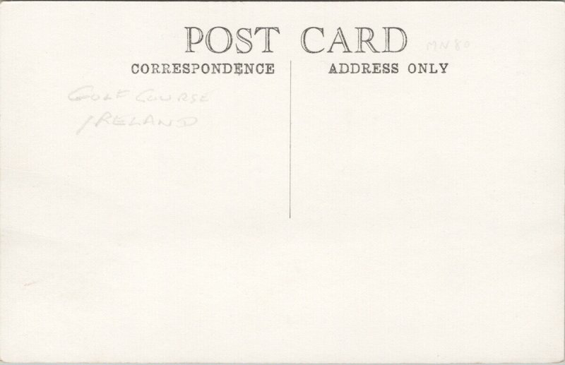 Golf Course Irish Hills MI Michigan Ferris Wheel Unused RPPC Postcard E68