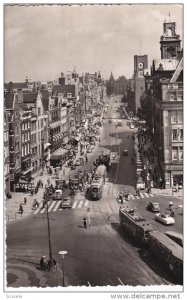 RP; AMSTERDAM-C., Denmark; Downtown Main Street, Street Cars, Classic Cars, P...