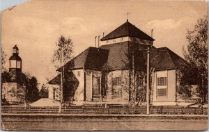 Postcard Finland Mikkeli Rural Parish Church