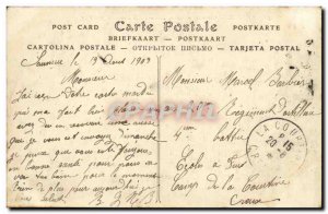 Saumur Old Postcard Carousel military flag Store (horse racing)