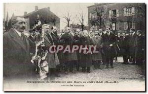 Jarville - Monument aux Morts Inauguration - Arrival of Authorities - Old Pos...