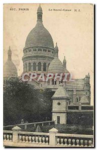 Old Postcard Paris Le Sacre Coeur