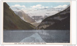 Lake Louise And Victoria Glacier, Canadian Rockies, Canada, 1900-1910s