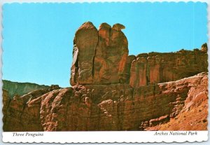 M-104222 Three Penguins Arches National Park Utah USA