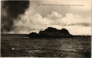 CPA Ouessant - Rocher du Corel - Baie de Lampaul (1034188)